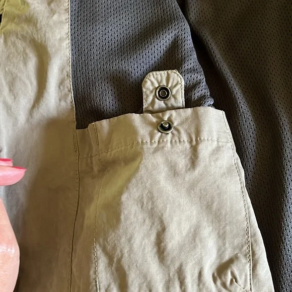 Columbia Tan Windbreaker Lightweight Jacket size large - Picture 7 of 9